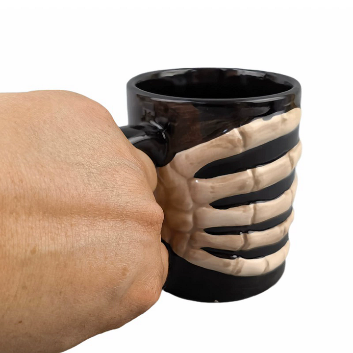 Skeleton Finger Bone Mug