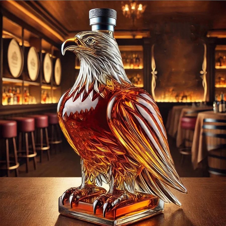 Eagle Whiskey Bottle