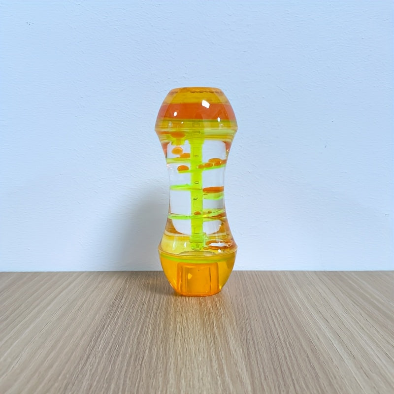 2D Flat, 1pc Creative Colorful Gourd-Shaped Slide Oil Drop Relax Toy