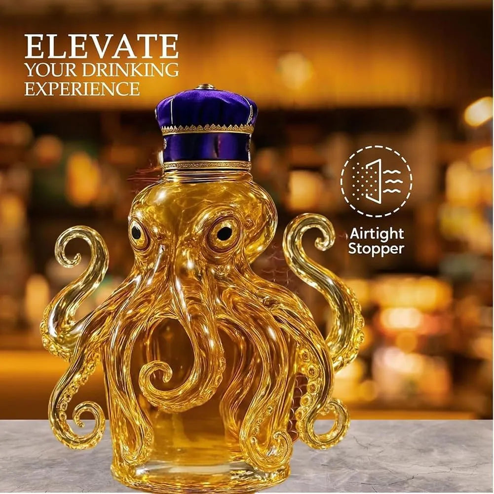 🎁Octopus Whiskey Bottle