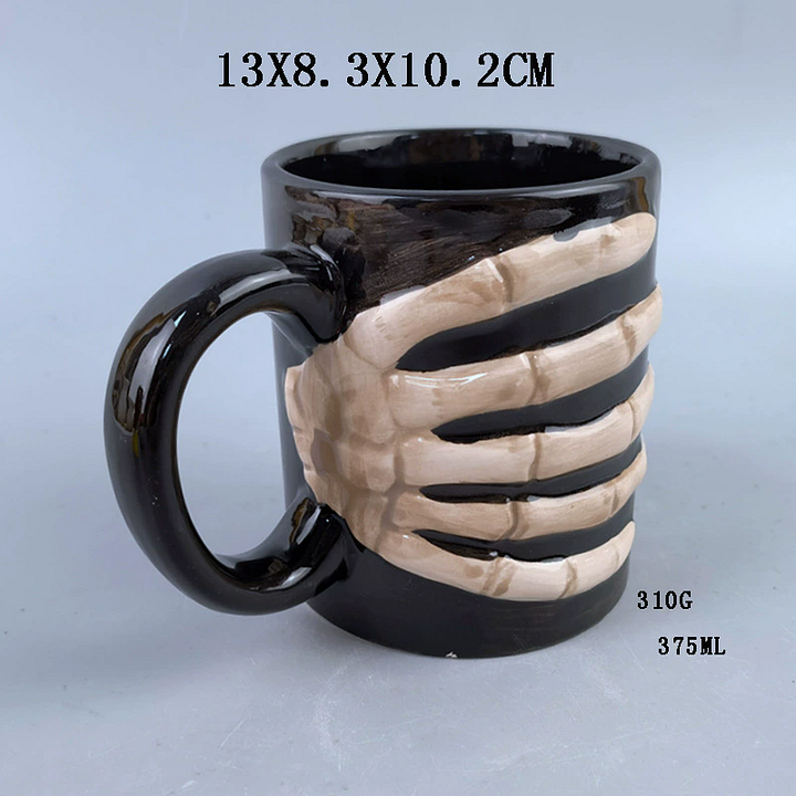 Skeleton Finger Bone Mug