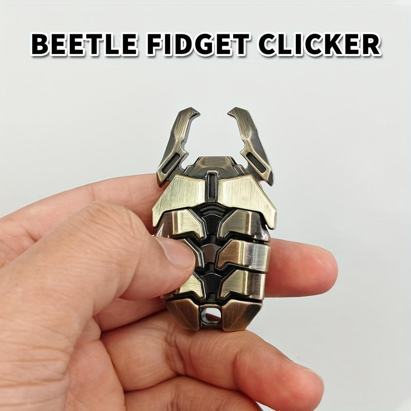 Retro Mecha Bug 3-button Press Card Fidget Toy