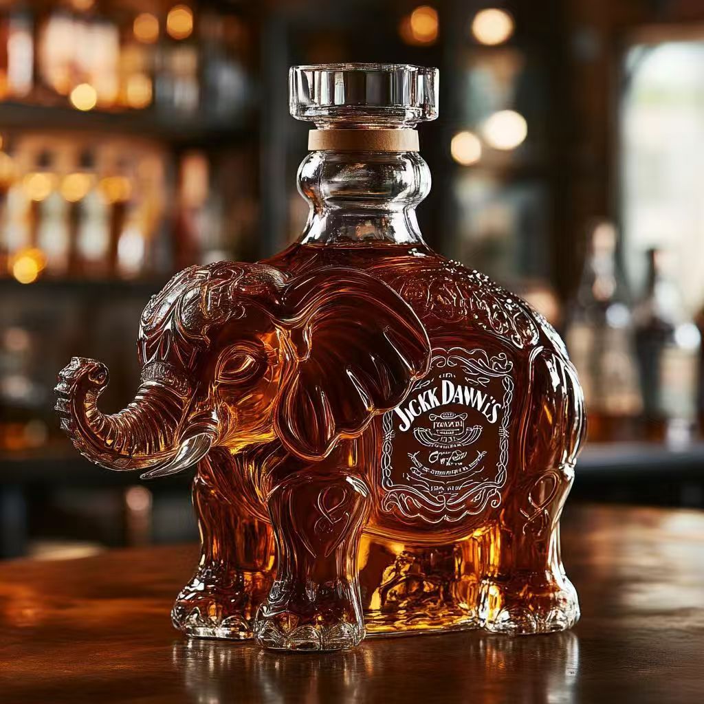 Animal Whisky Bottle, Whiskey Decanter