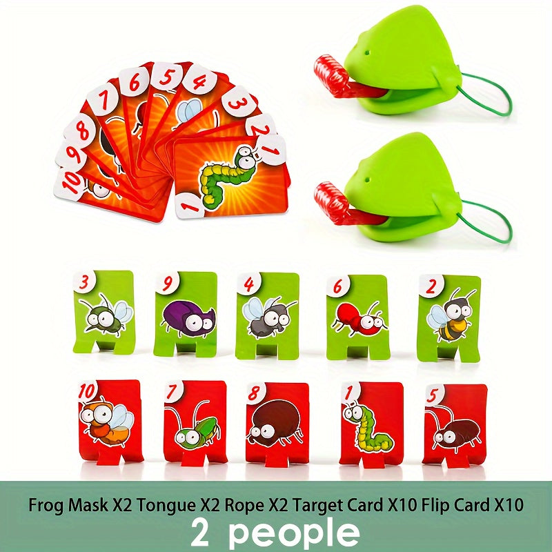 Frog Tongue Game- Family Interactive Game Set