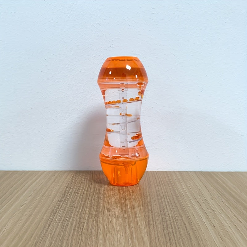2D Flat, 1pc Creative Colorful Gourd-Shaped Slide Oil Drop Relax Toy