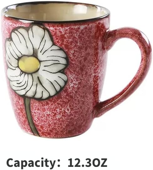 Ceramics 12oz Cappuccino Mug,Coffee mugs,Tea mugs