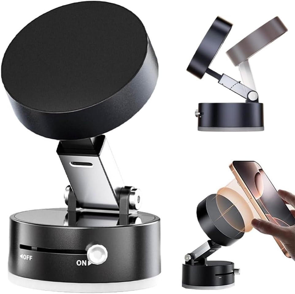 2025 New Vacuum Suction Magnetic Phone Holder