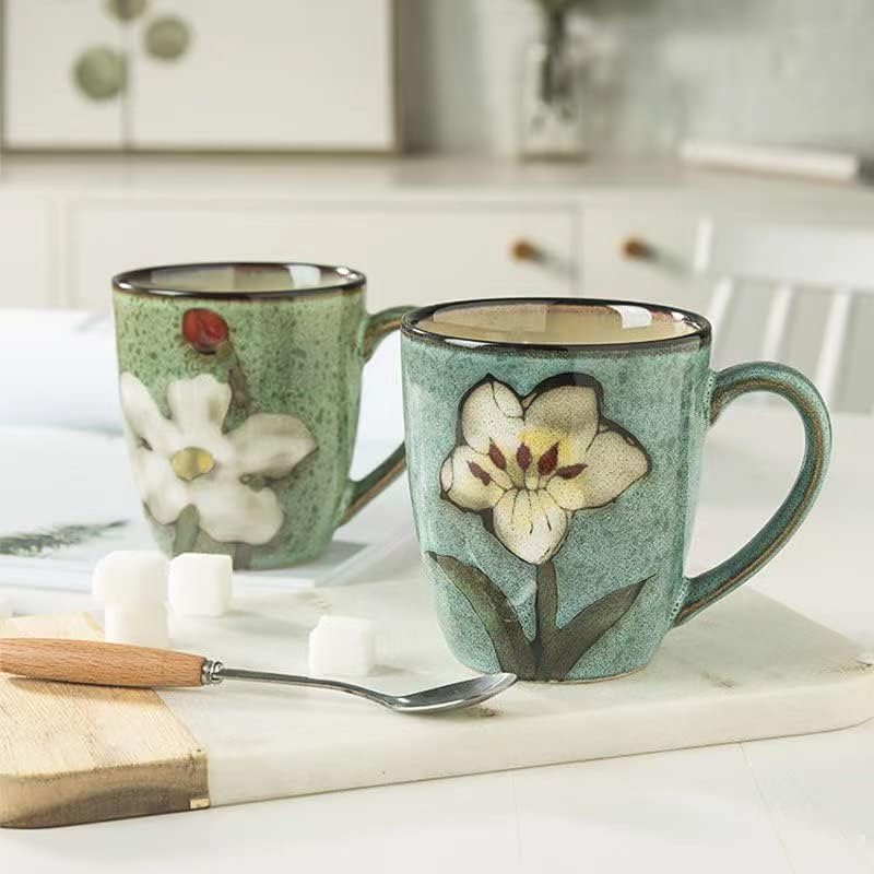 Ceramics 12oz Cappuccino Mug,Coffee mugs,Tea mugs