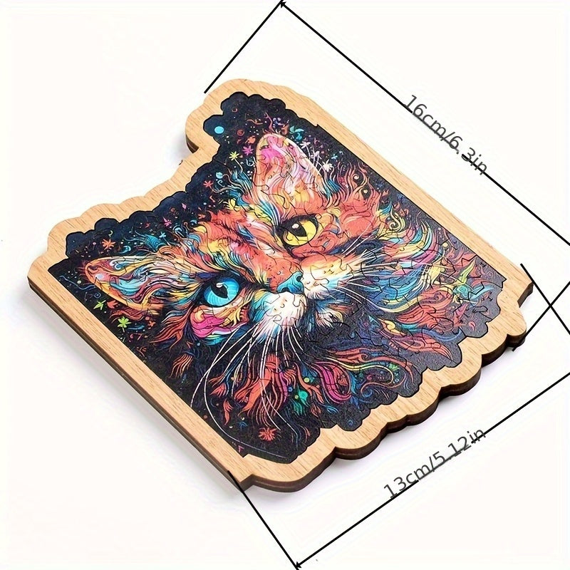 62 Cats Fun Puzzle Folding Toys for Family Parent Child