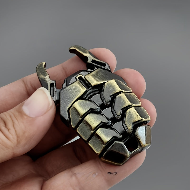 Retro Mecha Bug 3-button Press Card Fidget Toy