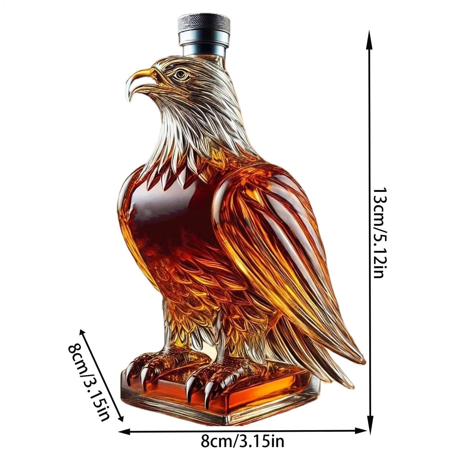 Eagle Whiskey Bottle
