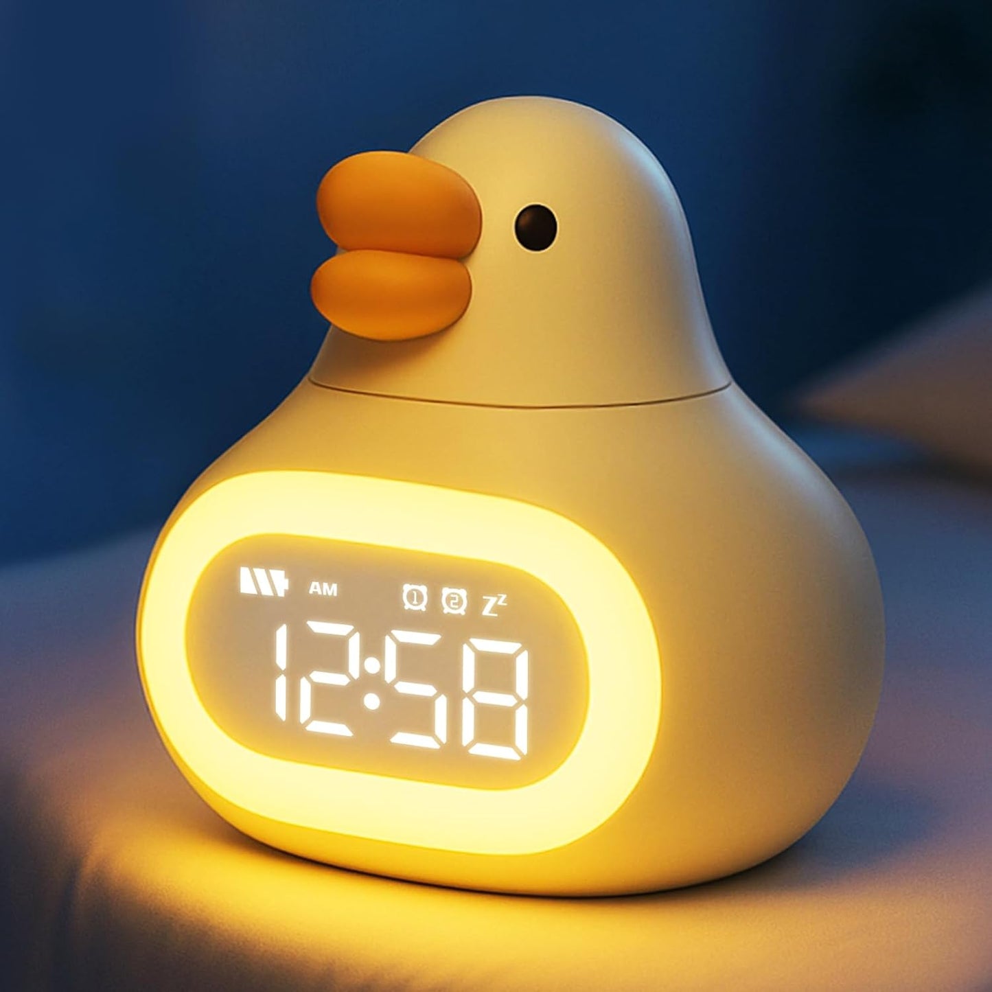 Capybara Alarm Clock with Night Light