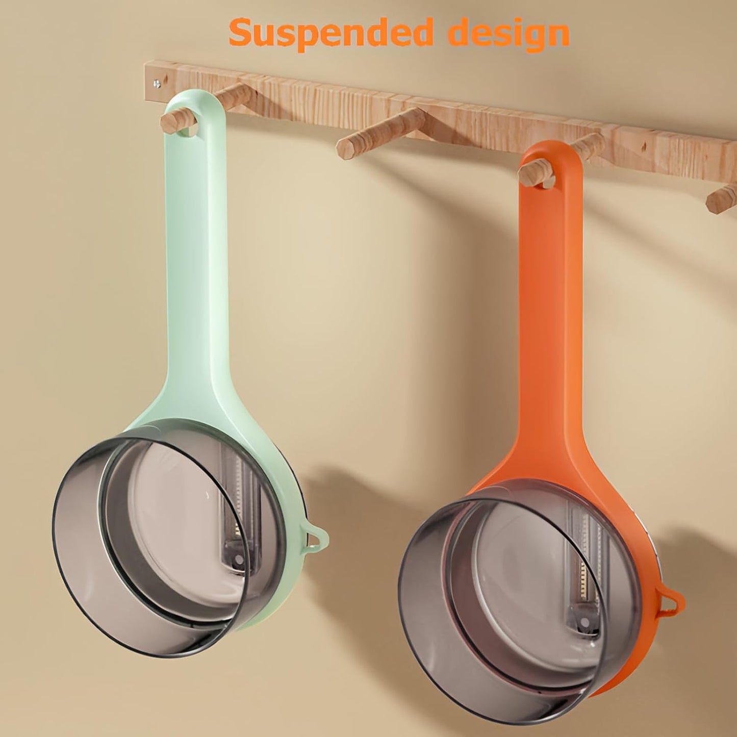 Fruit And Vegetable Peeler With Container