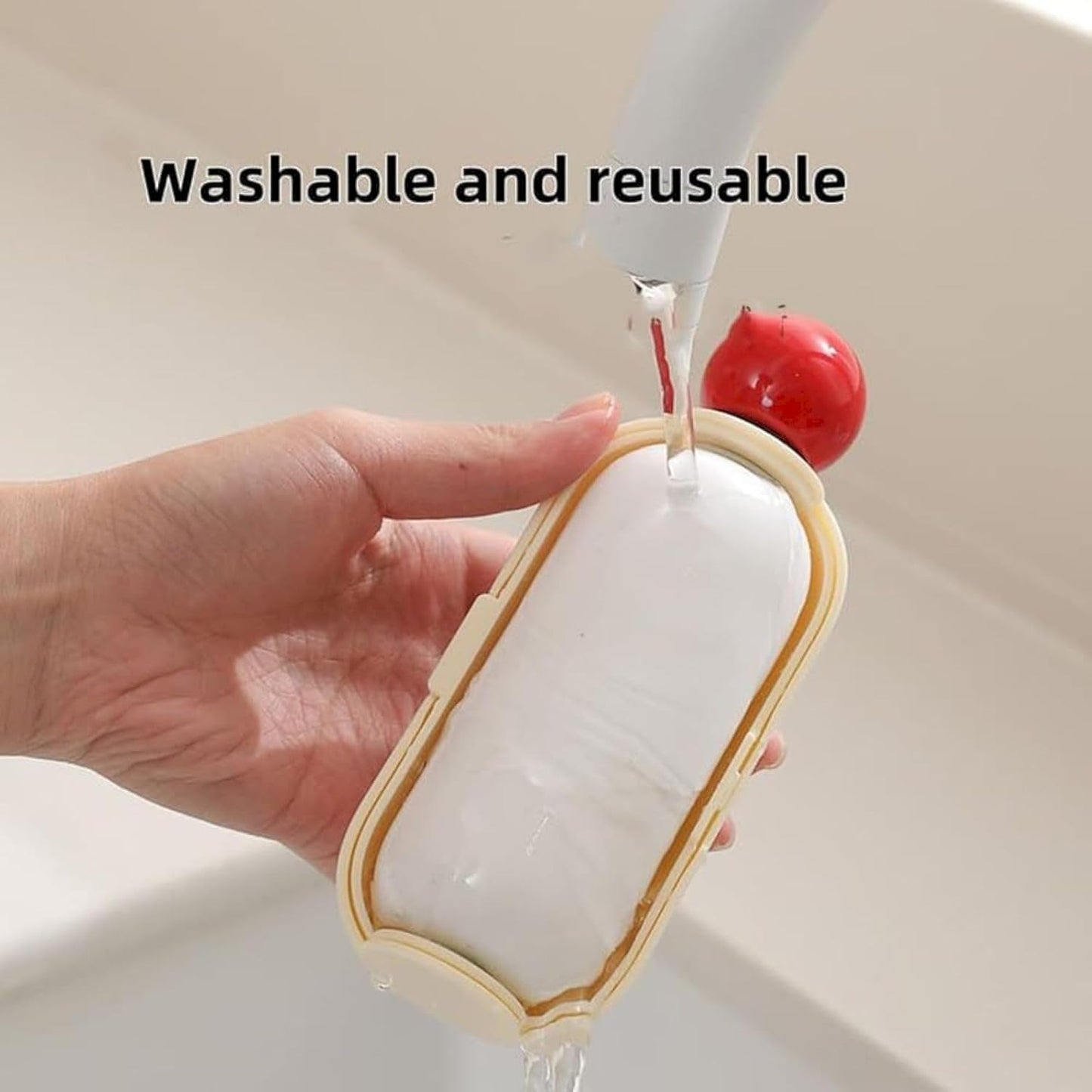 2 in 1 Washable Reusable Lint Roller Scraper
