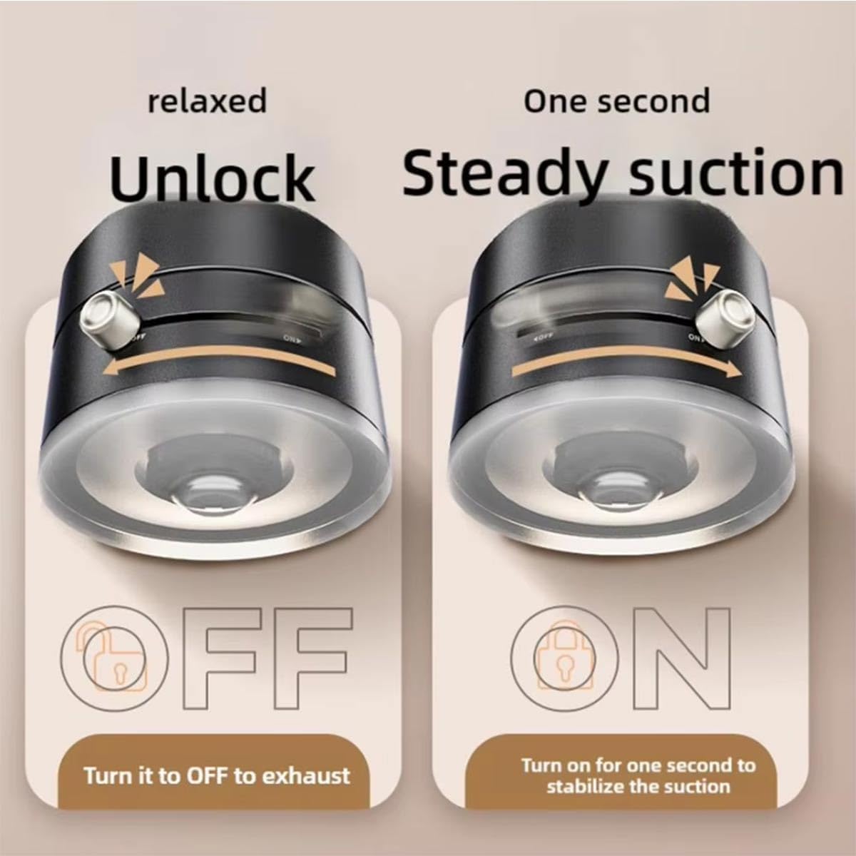 2025 New Vacuum Suction Magnetic Phone Holder