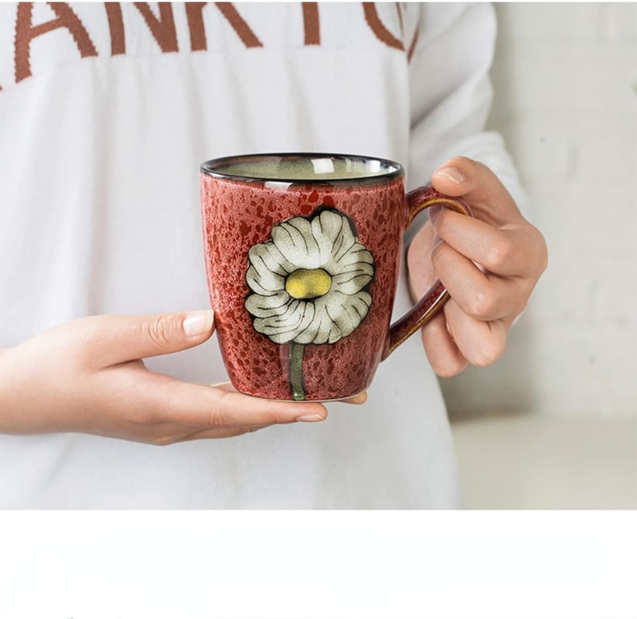 Ceramics 12oz Cappuccino Mug,Coffee mugs,Tea mugs
