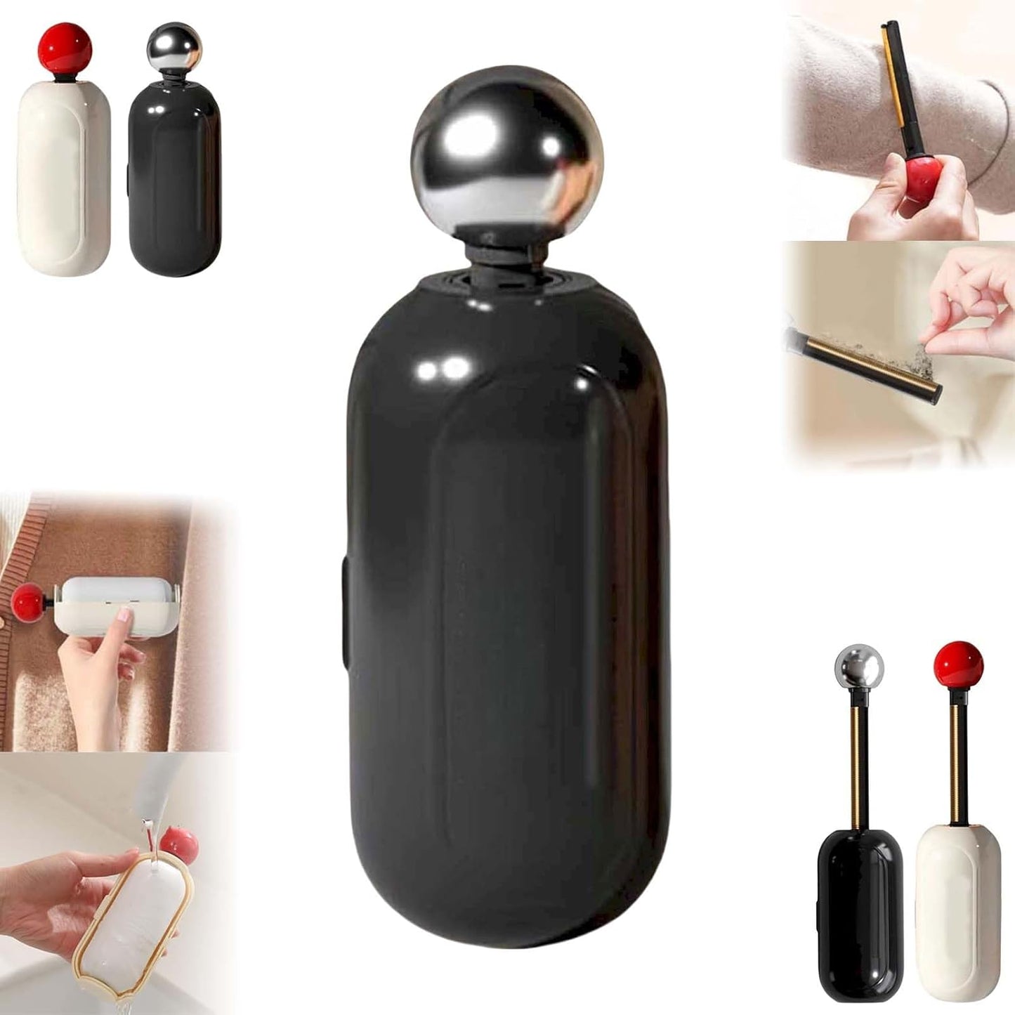 2 in 1 Washable Reusable Lint Roller Scraper