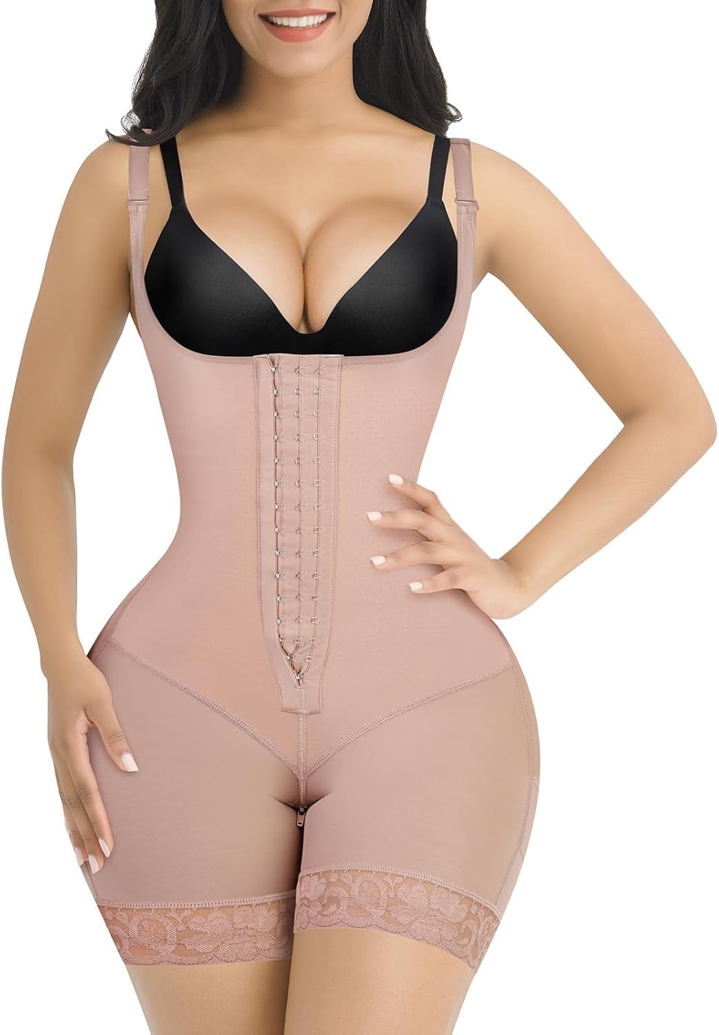 Tummy Control Plus Size Postpartum Body Shapewear Butt Lifting Bodysuit