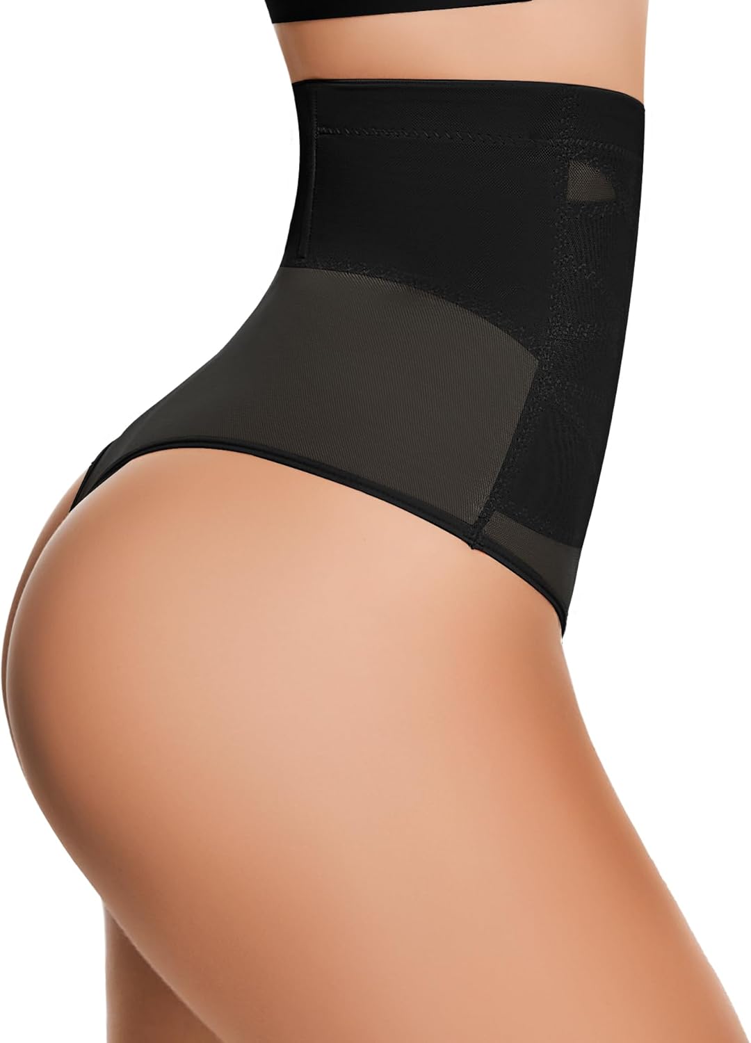 Thong Shapewear Tummy Control Underwear for Women High Waisted Body Shaper Stomach Girdle Panties