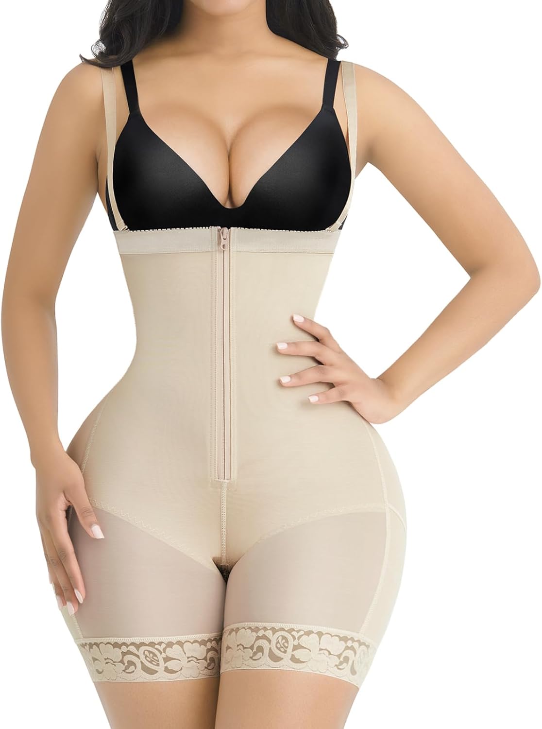 Tummy Control Plus Size Postpartum Body Shapewear Butt Lifting Bodysuit