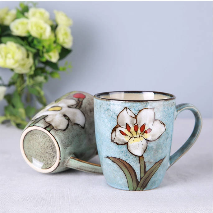 Ceramics 12oz Cappuccino Mug,Coffee mugs,Tea mugs