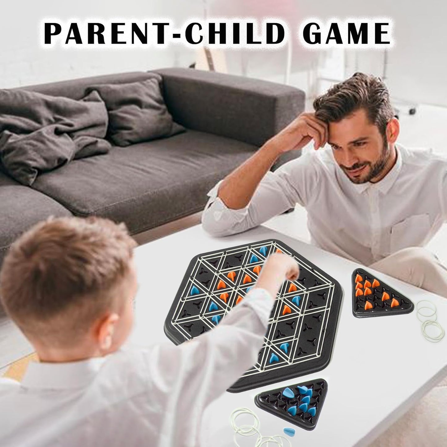 Chain Triangle Chess Game 2 to 4 Players
