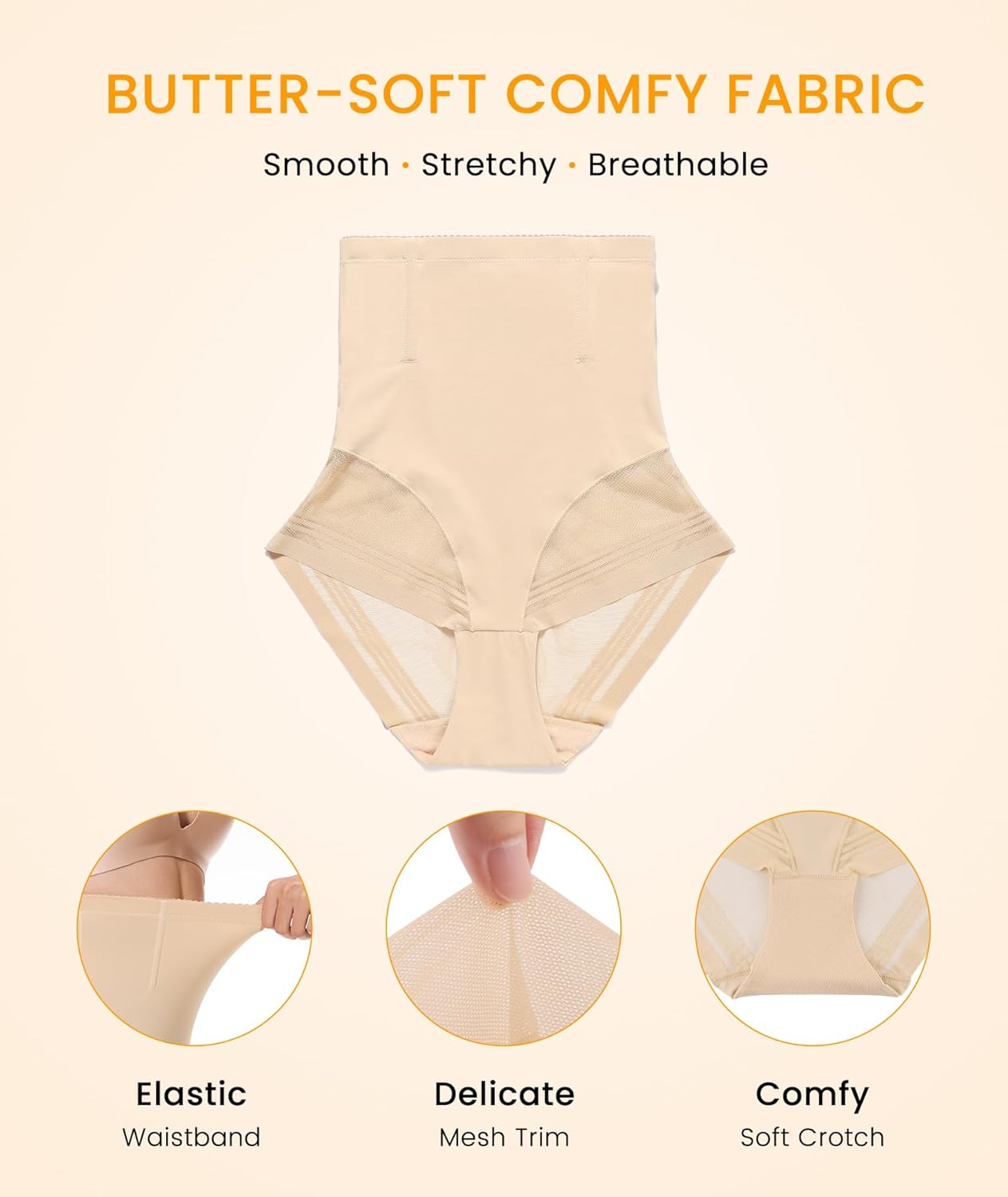 Tummy Control Shapewear for Women High Waist Trainer Shaping Underwear Panties