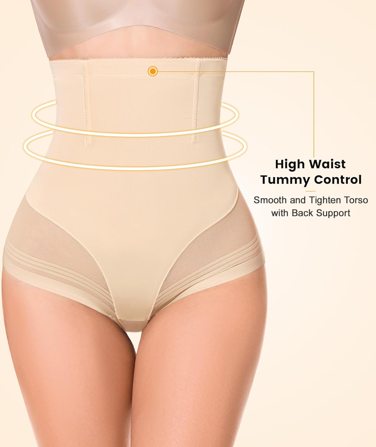Tummy Control Shapewear for Women High Waist Trainer Shaping Underwear Panties
