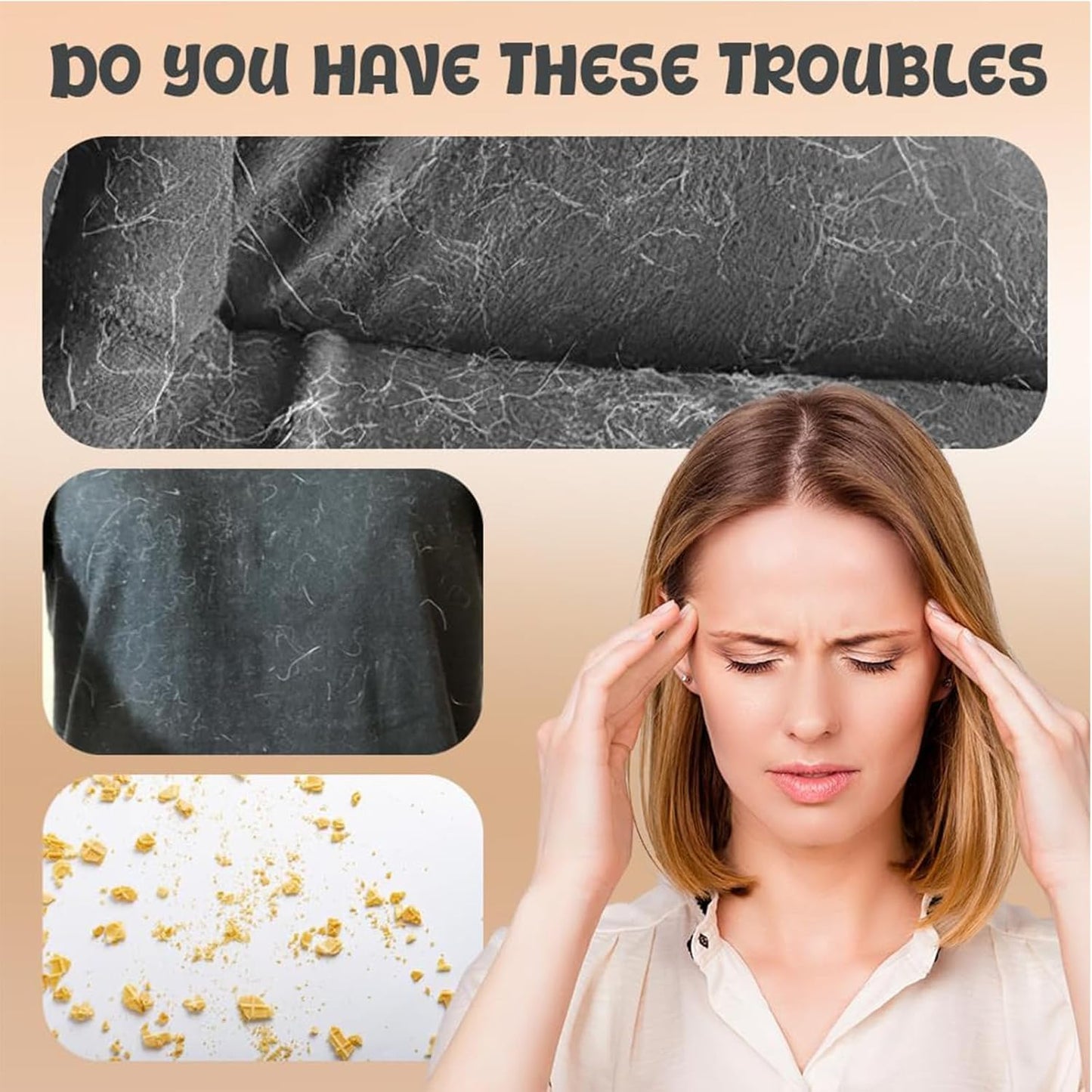 Good Life Lint Roller,Portable Washable Lint Roller-2PCS