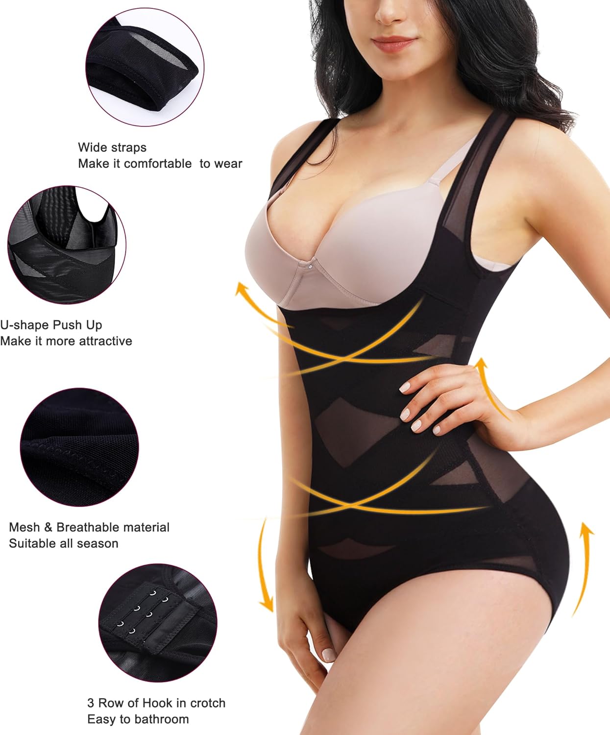 Tummy Control Butt Lifter Panty Hi-Waist Trainer Stomach Body Shaper Slimming Girdles