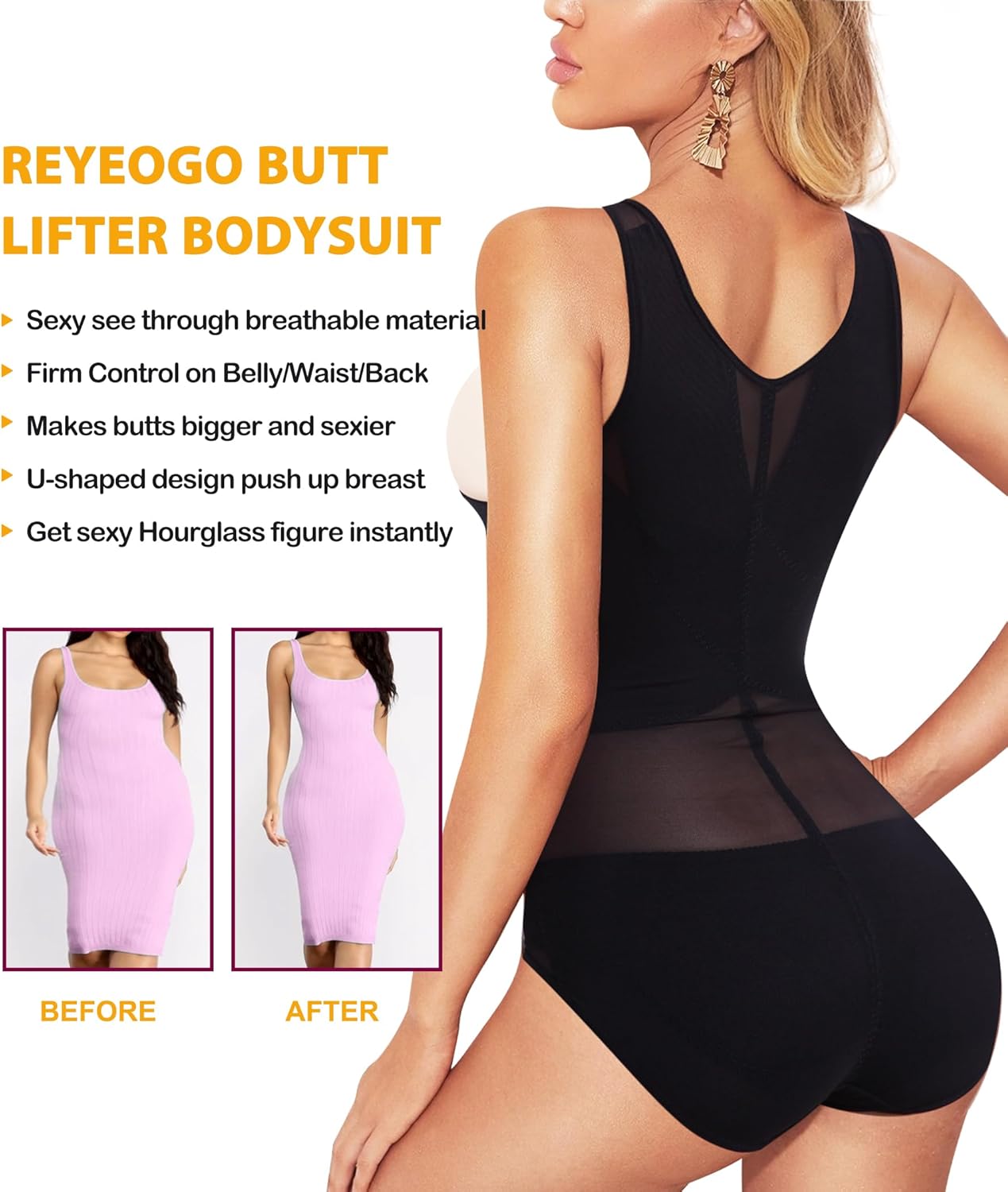 Tummy Control Butt Lifter Panty Hi-Waist Trainer Stomach Body Shaper Slimming Girdles