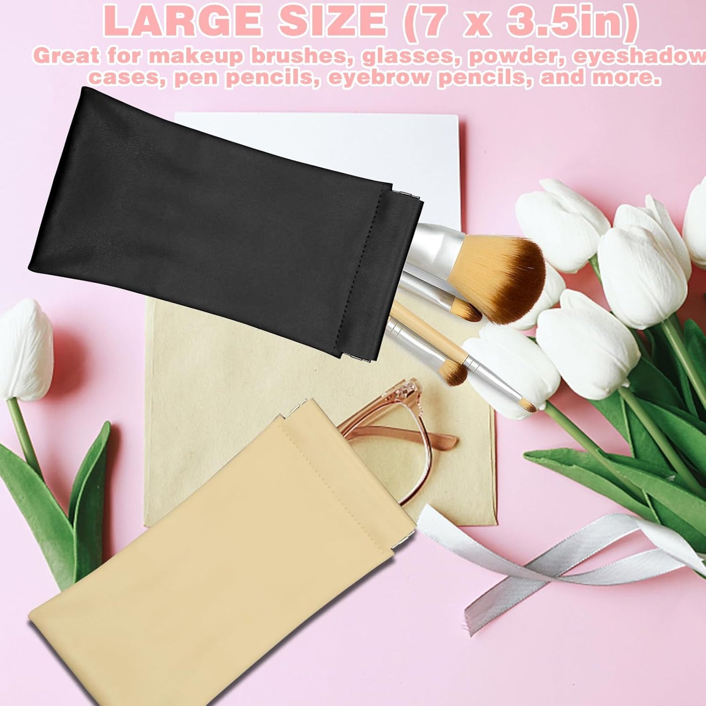 Self-closing Pouches Purse Waterproof Cosmetic Bag