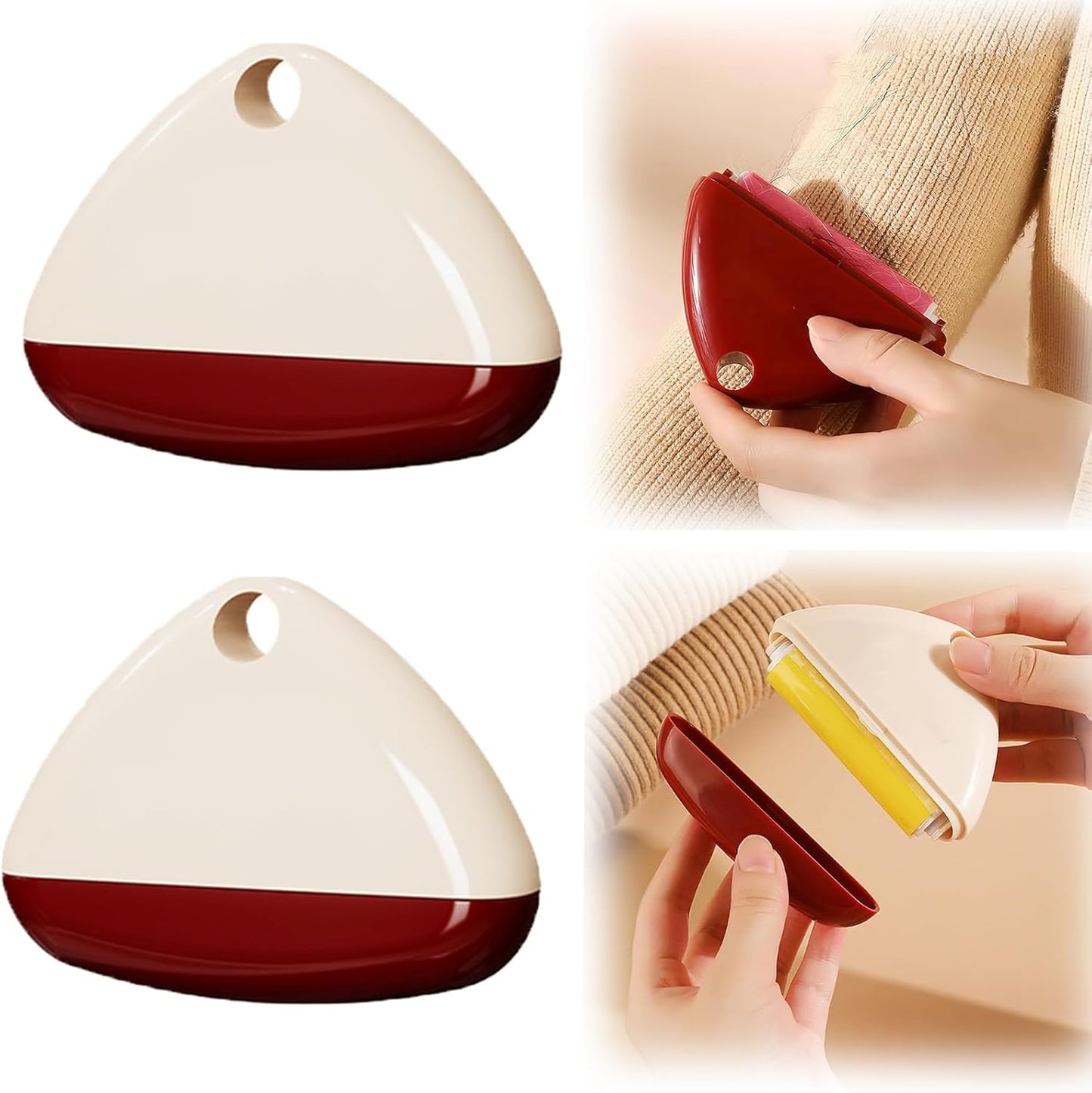 Good Life Lint Roller,Portable Washable Lint Roller-2PCS