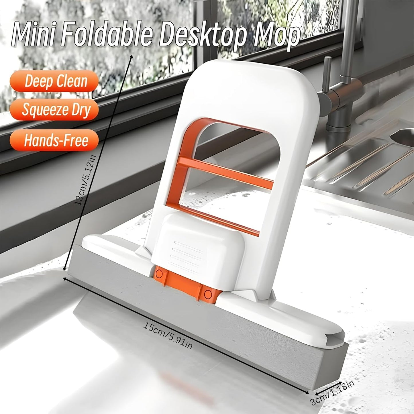 Mini Portable Foldable Desktop Mop