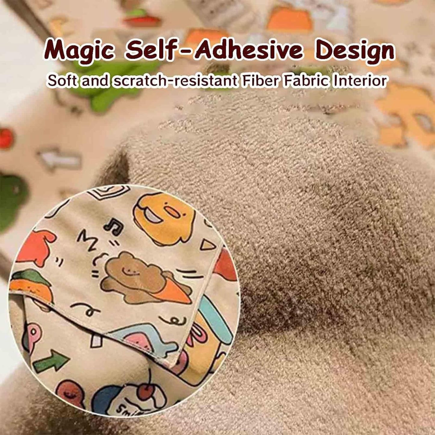 Self-Adhesive Fabric for Cats, Cat Wrap for Grooming Cutting Nails, Clean Ears, Brush Teeth