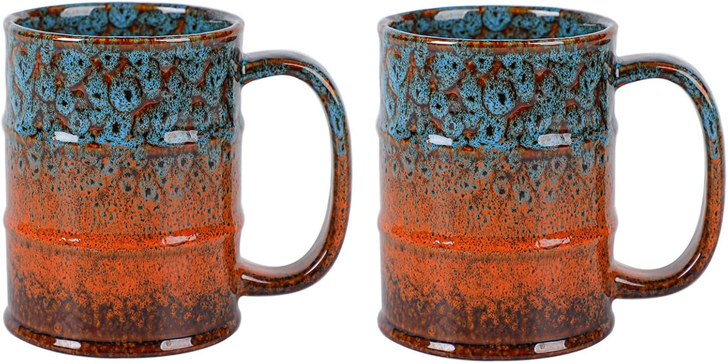 Ceramic 20 oz Coffee Mugs - Large Tea Cup for Office and Home
