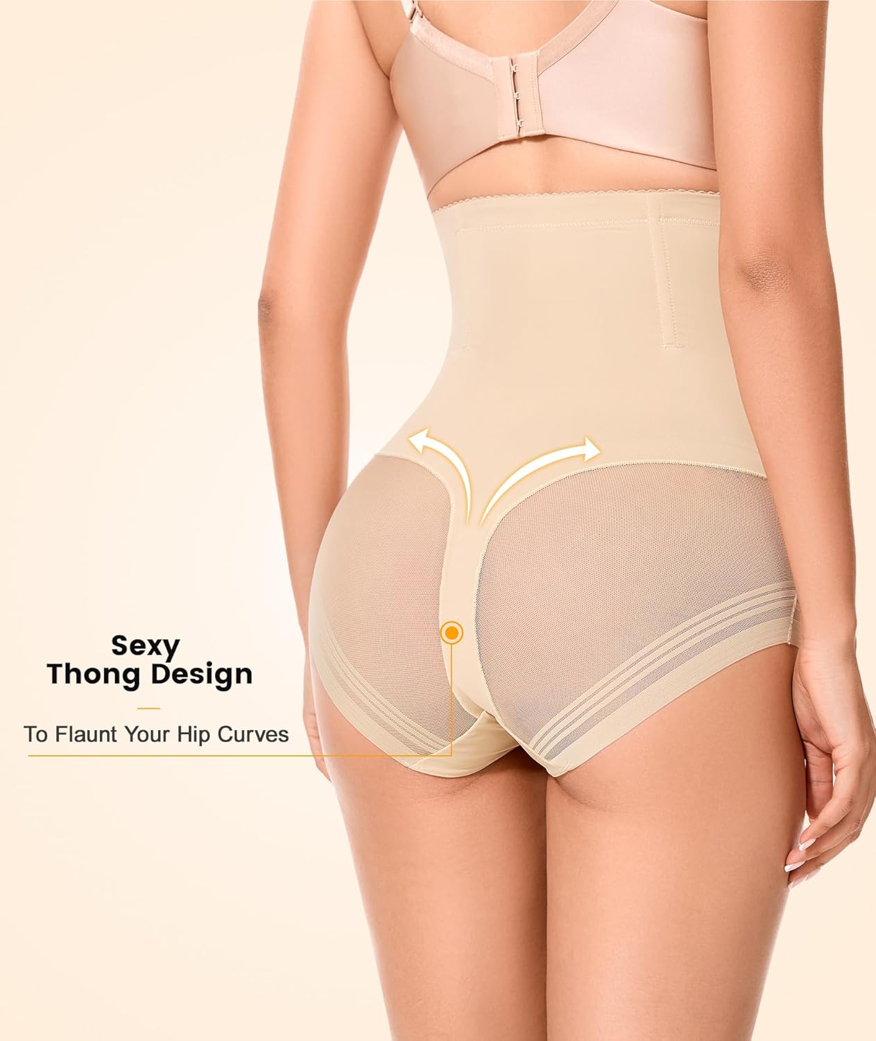 Tummy Control Shapewear for Women High Waist Trainer Shaping Underwear Panties