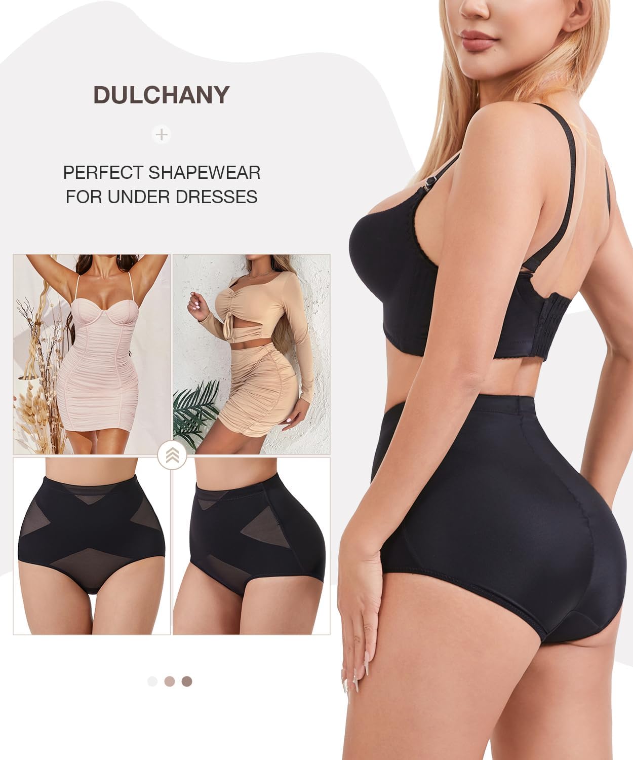 Tummy Control Shapewear Panties for Women Body Shaper Underwear Girdle Panty