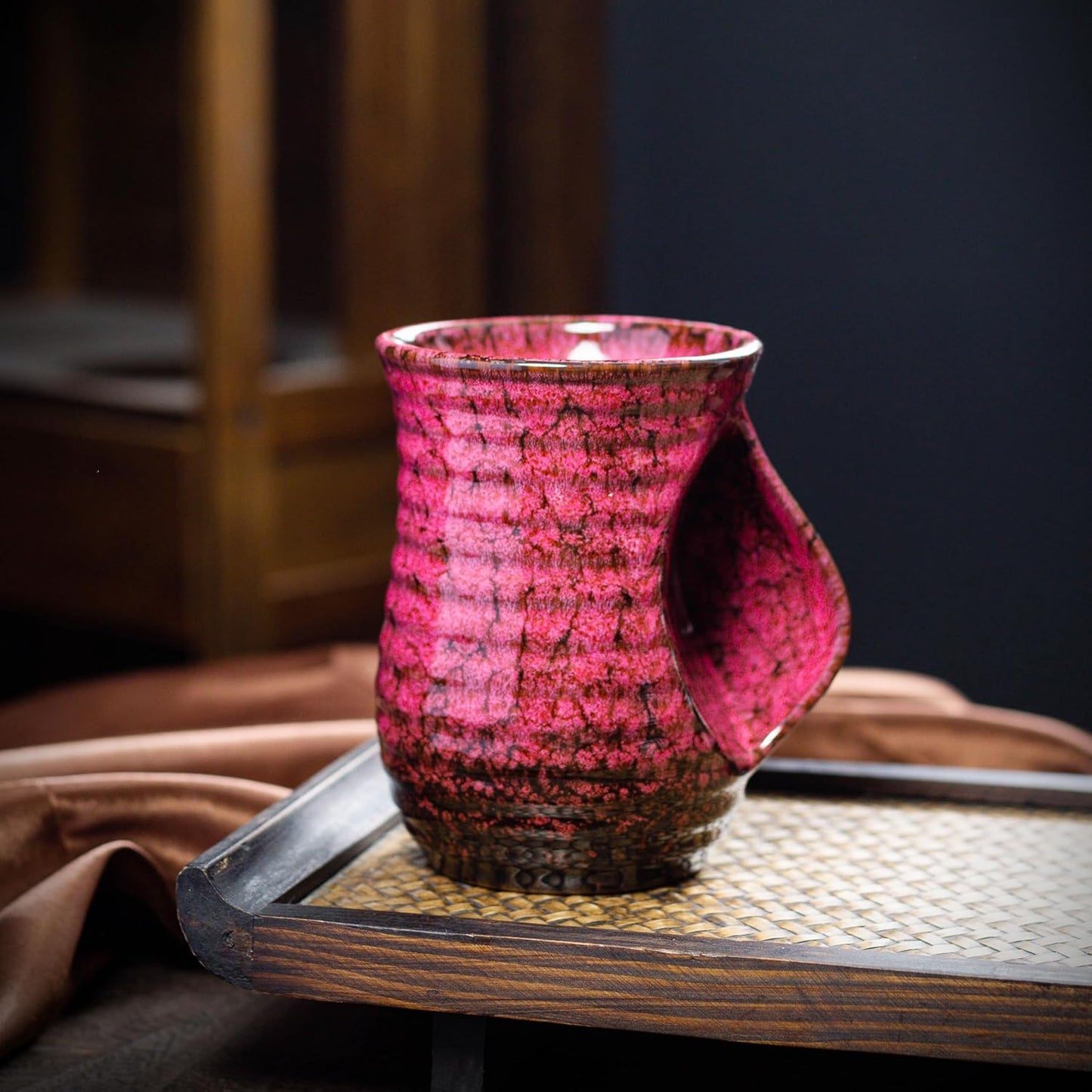 18oz Ceramic Hand Warmer Mug