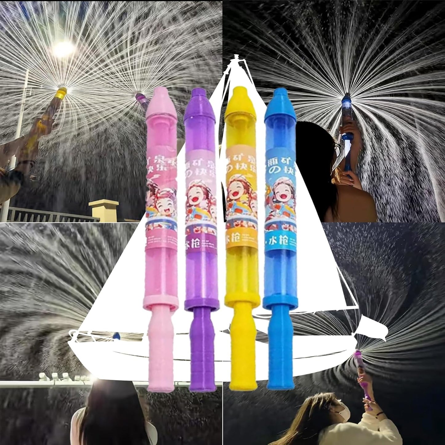 Romantic Fireworks Style Water Spray Toys