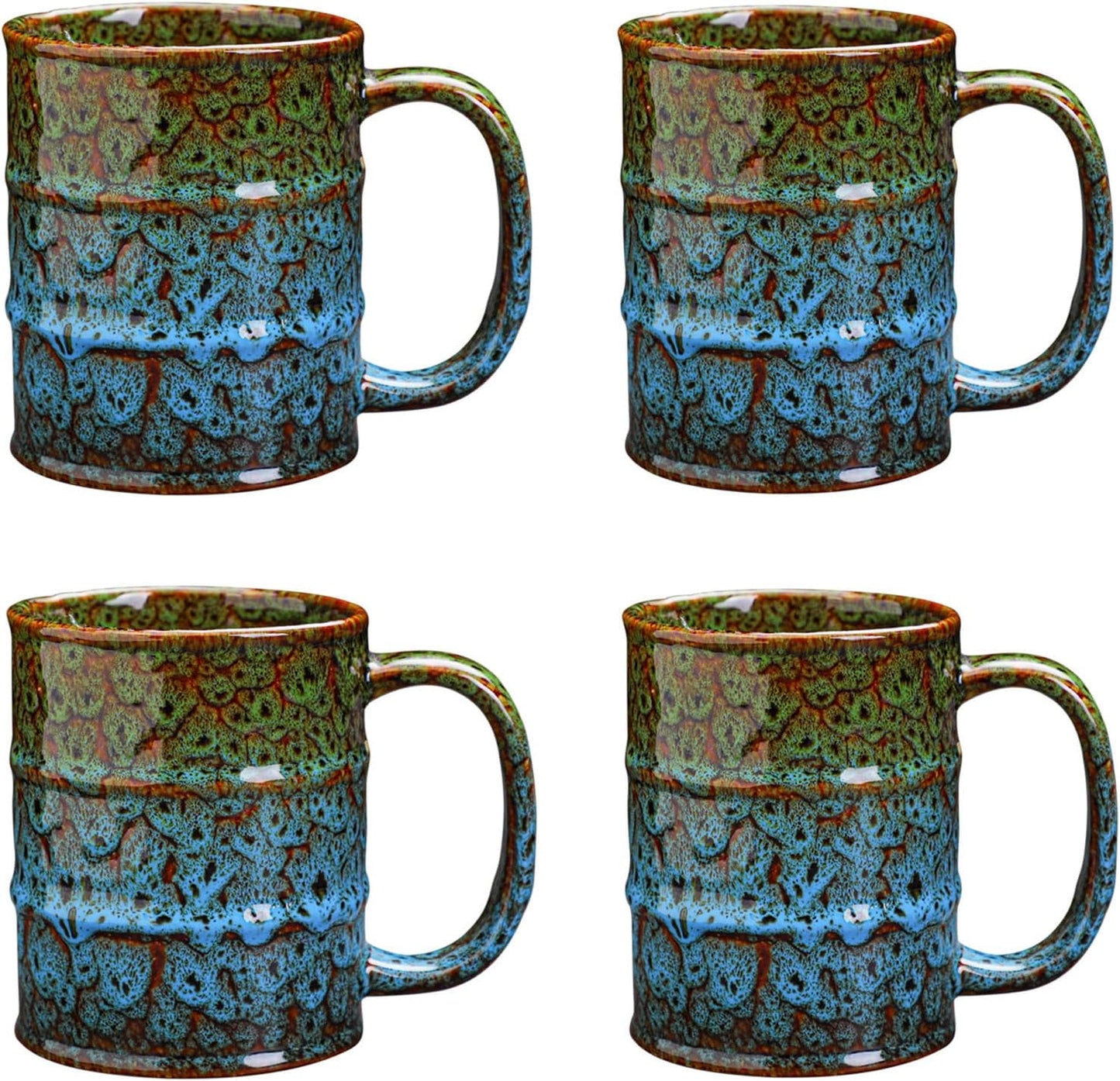 Ceramic 20 oz Coffee Mugs - Large Tea Cup for Office and Home