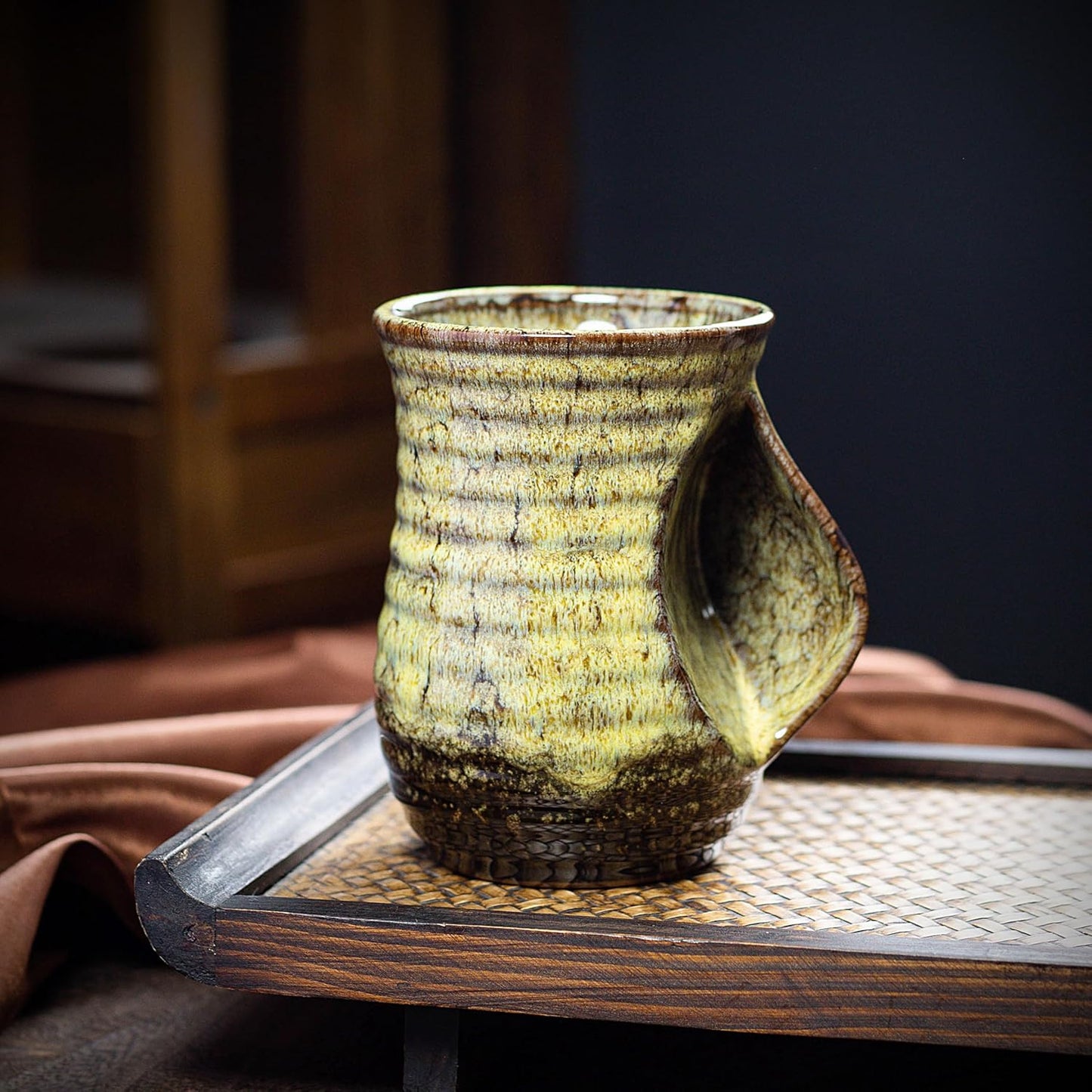 18oz Ceramic Hand Warmer Mug