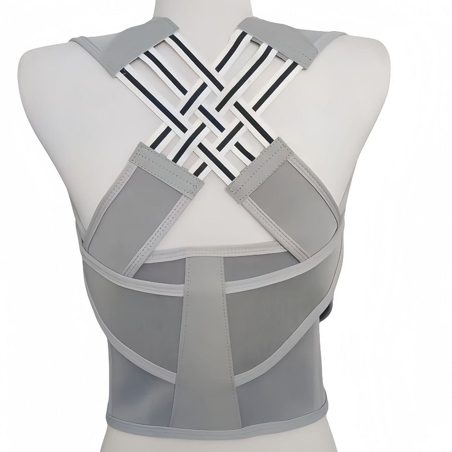 Posture Corrector-Back Brace Providing Pain Relief From Lumbar, Neck, Shoulder, And Back