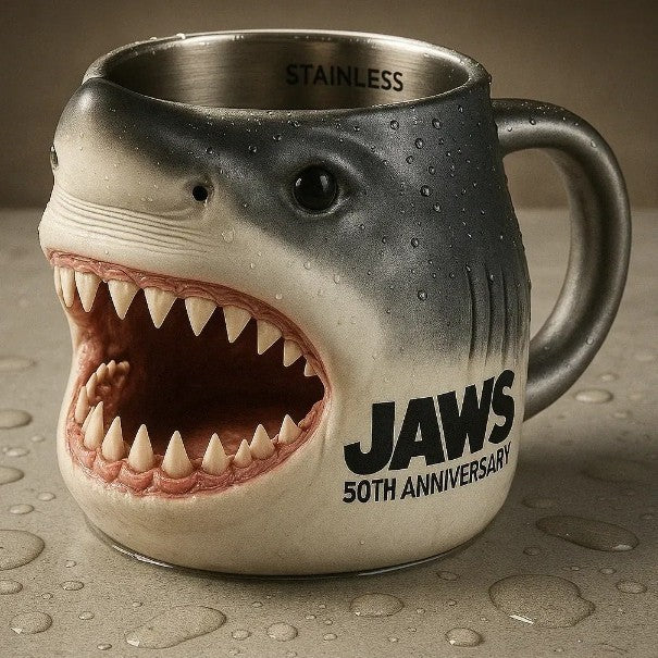 Jaws 50th Anniversary Shark Mug