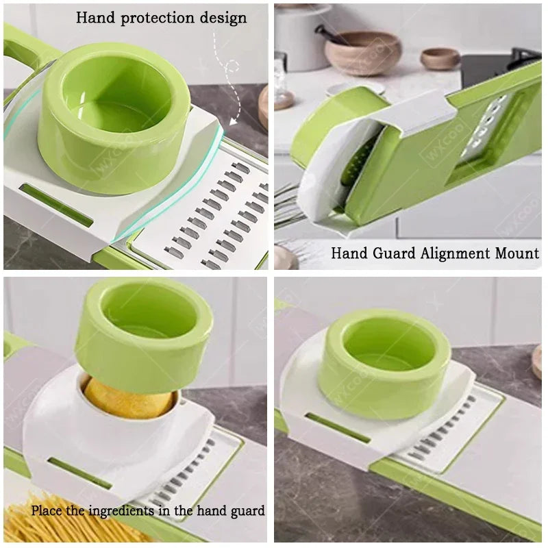 Multifunctional Vegetable Cutter Shredder Tool