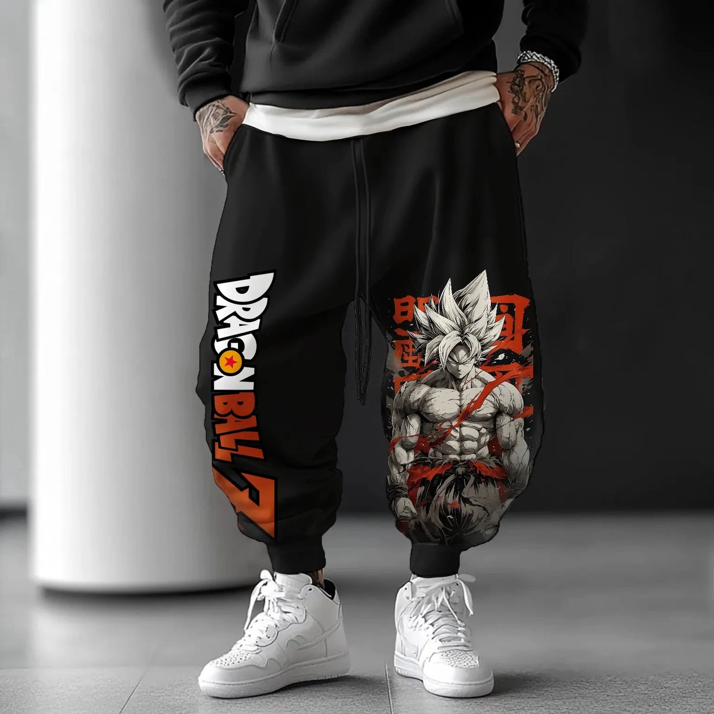 Dragon Ball Super Saiyan Son Goku Men's and Women's Summer Fashion Street Casual Loose T-Shirt, Hoodie, Shorts and Sweatpants