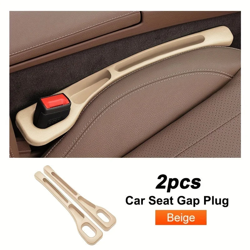 1 Pair Universal Car Seat Gap Plug Strip Side Seam Car Gap Filler Leak Proof Seat Gap Storage Organizer Interior Decoration