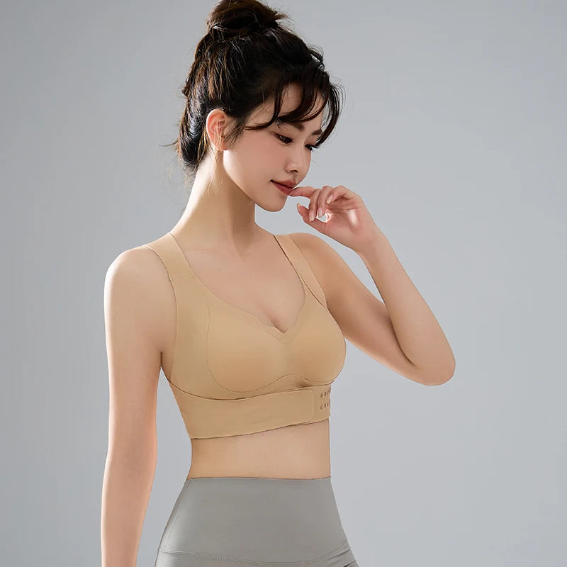 2 in 1 Sport Bra Invisible Posture Correction, Chest Lift and Sagging Adjustment Underwear