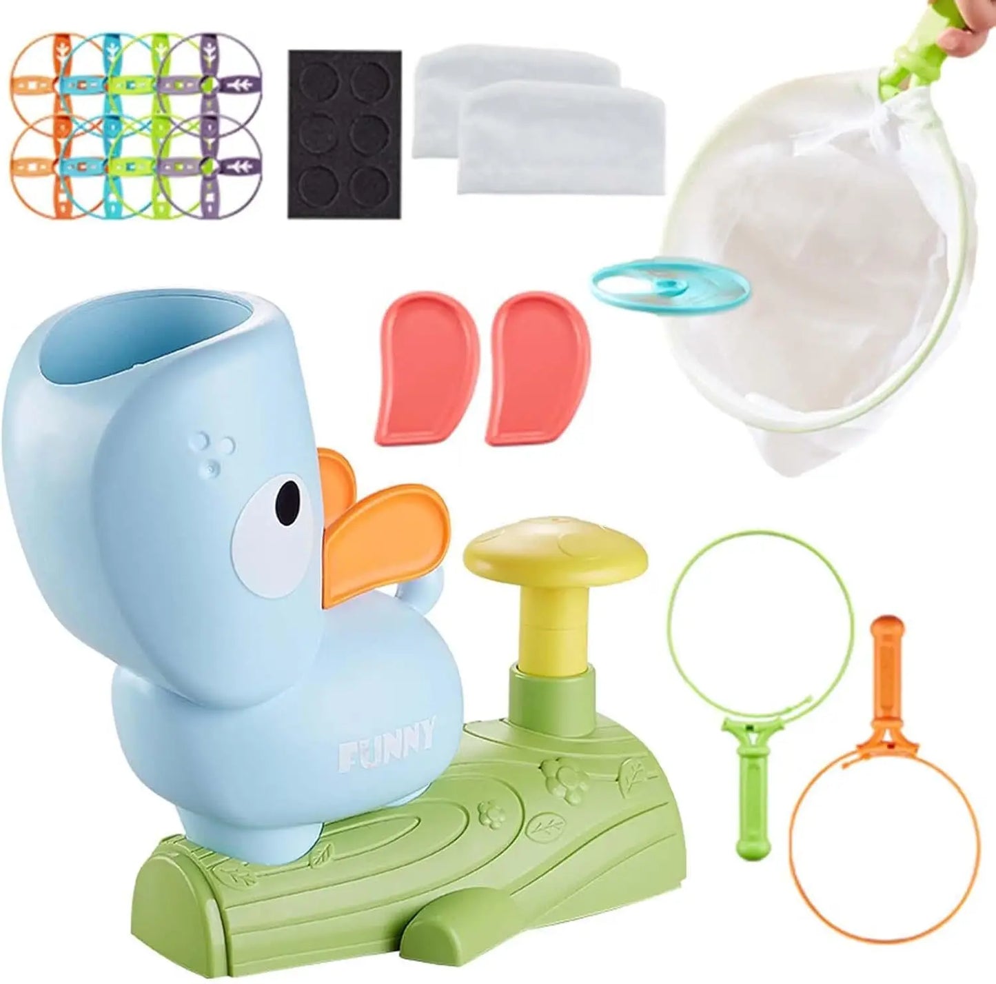Flying Saucer Playsset | Fun Flying Disc Launcher Toy
