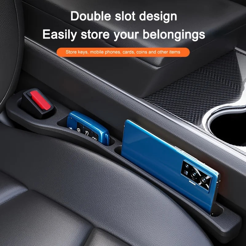 1 Pair Universal Car Seat Gap Plug Strip Side Seam Car Gap Filler Leak Proof Seat Gap Storage Organizer Interior Decoration